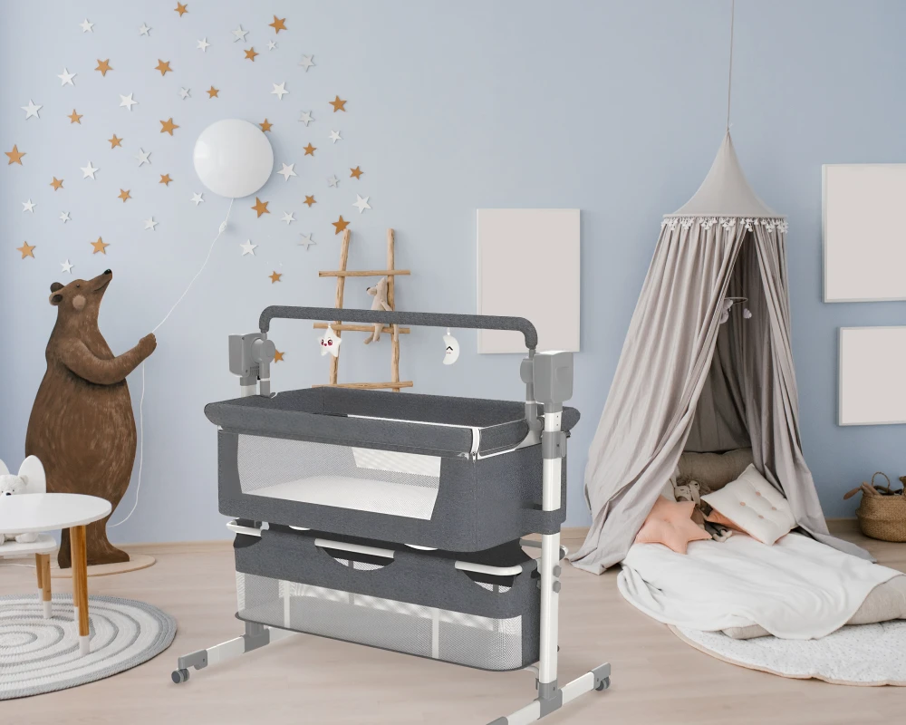 modern rocking bassinet