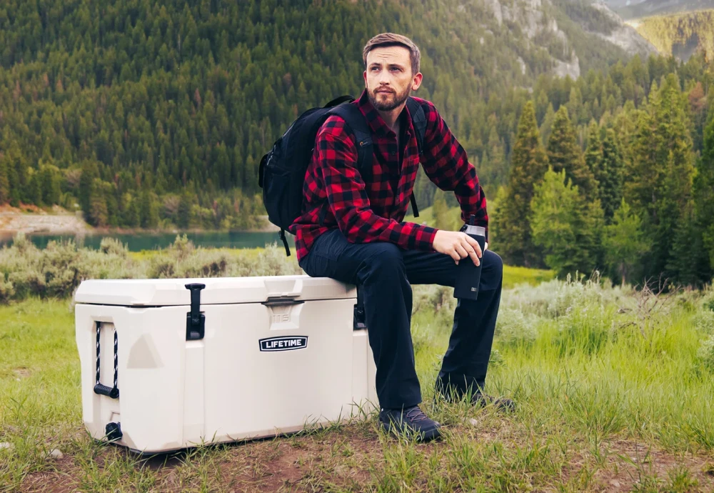 outdoor cooler with storage