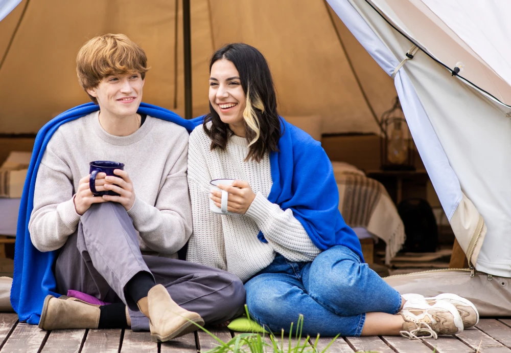 glamping in teepees