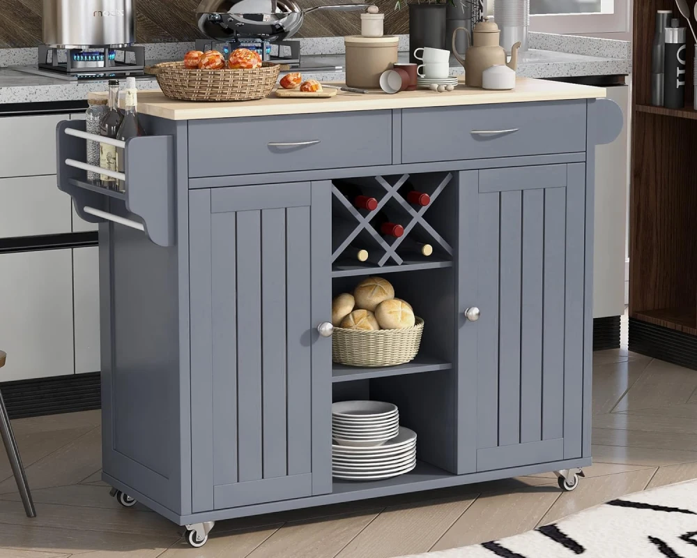 rolling kitchen cabinets